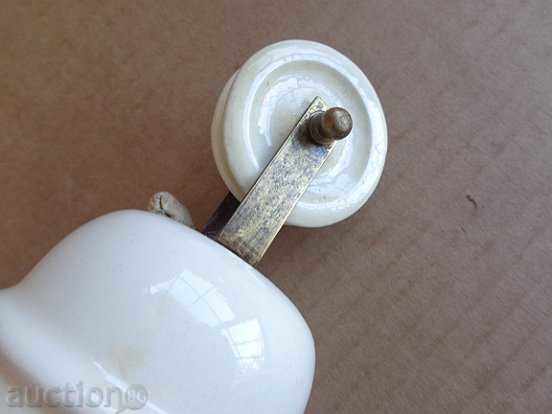 Porcelain weight from an old el. Chandelier - 5 Porcelain weight from an old el. Chandelier - 5