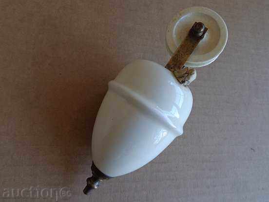 Porcelain weight from an old el. Chandelier - 7 Porcelain weight from an old el. Chandelier - 7