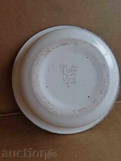 Enameled bowl, enamel bowl, basin, basin, USSR - 6 Enameled bowl, enamel bowl, basin, basin, USSR - 6