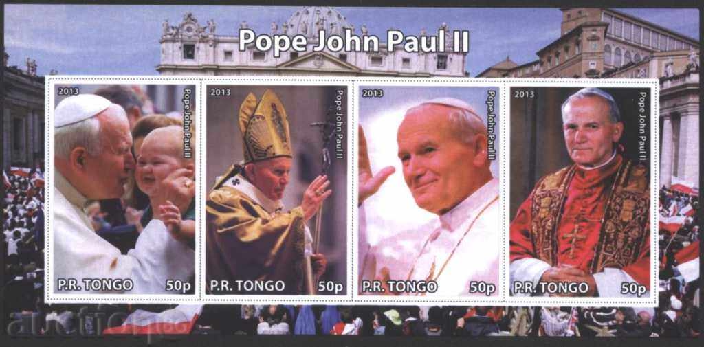 Καθαρίστε μπλοκ του Πάπα Ιωάννη Παύλου Β 'το 2013 Τόνγκο