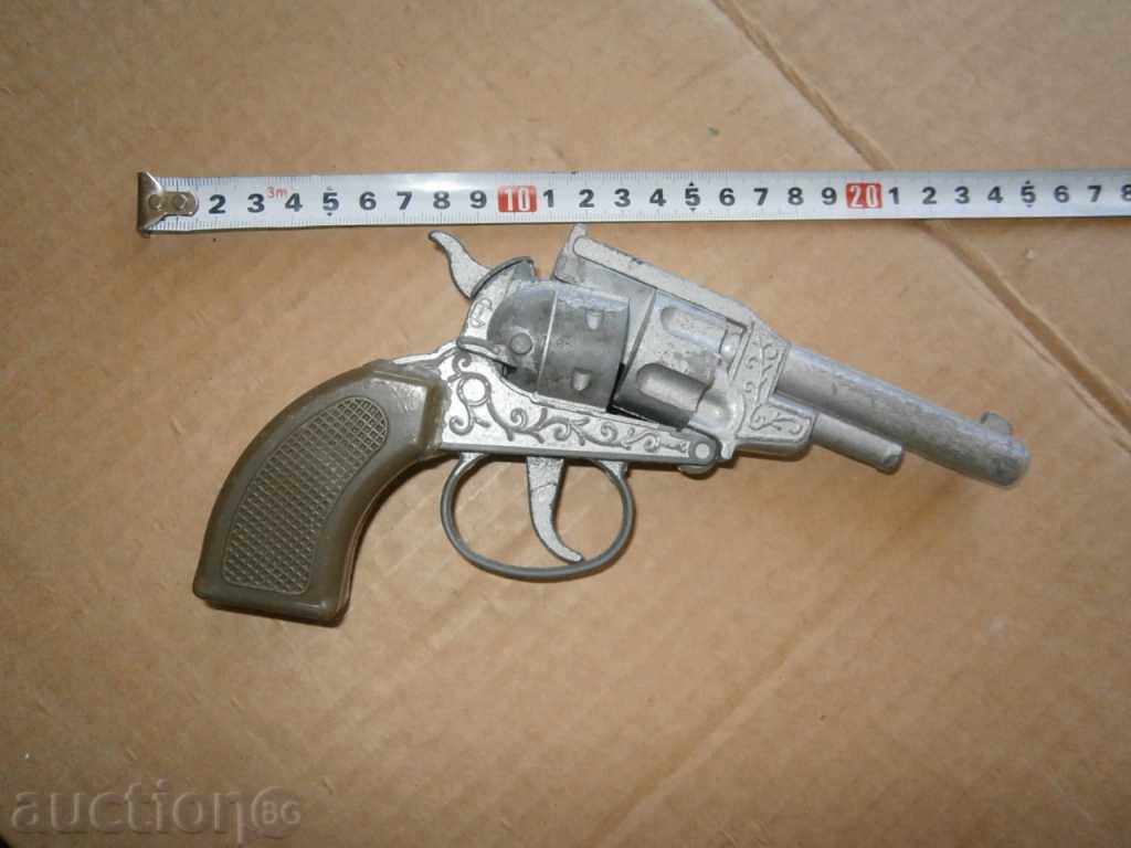 метална играчка пистолет револвер лефуше колт наган S&W