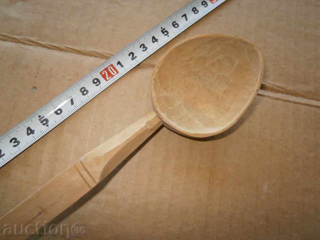 Delivery of WOOD handmade spoon
