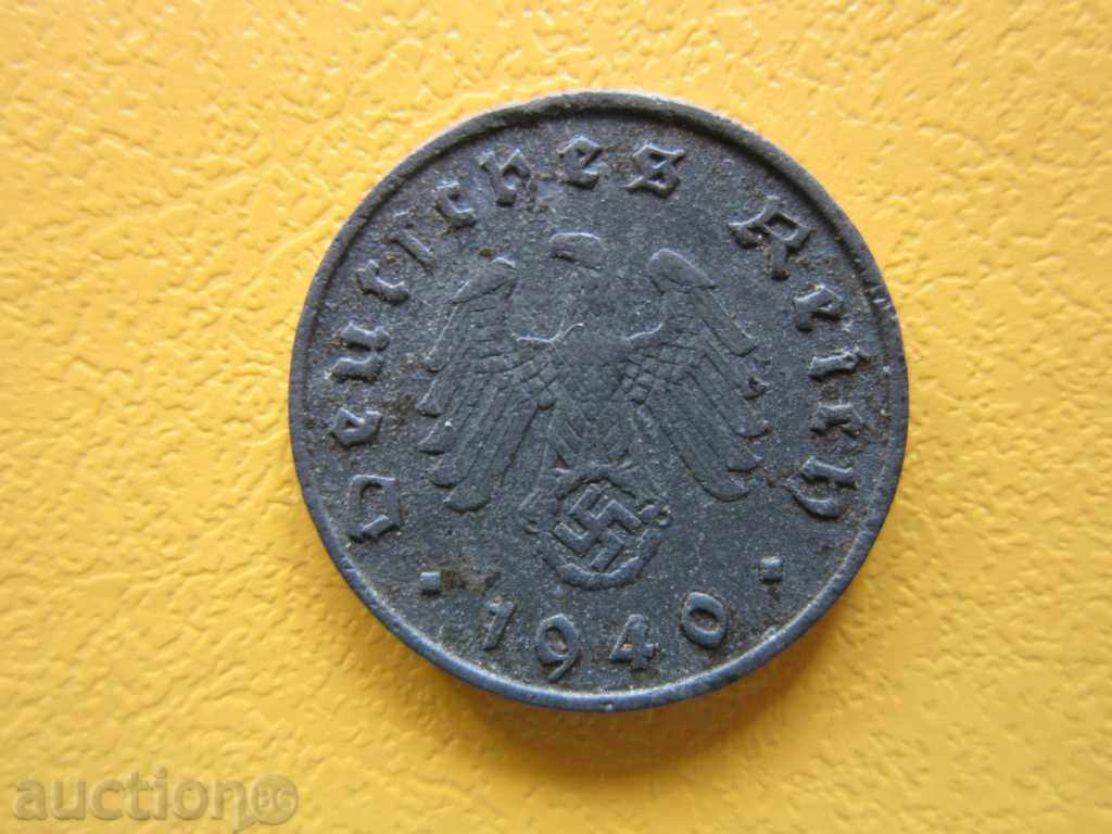 10 pfennings reichspfenninc 1940 a Germany with price 5.00 BGN | € 2.56