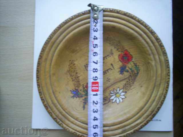 WOODEN CHINESE WITH SIGN AND FLOWER - 5