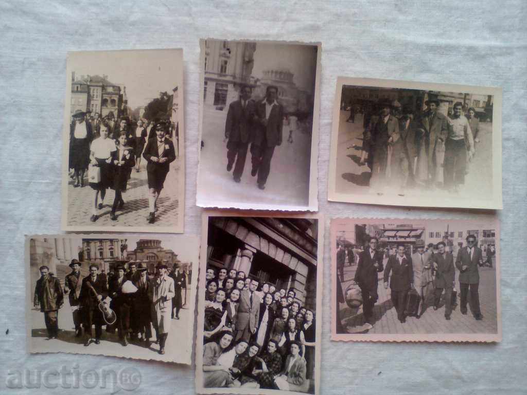 Lot vechi fotografii Sofia în 1945 și 1946