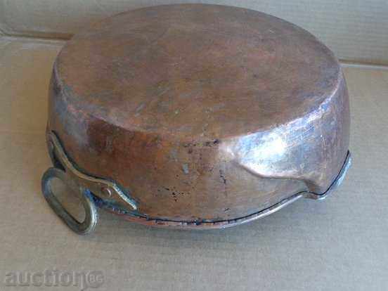 Old copper tray, sahane, baker, tray, tray with price 95.00 BGN | € 48.57 Old copper tray, sahane, baker, tray, tray with price 95.00 BGN | € 48.57