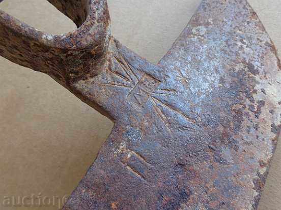 Παλιά σκαπάνη σιδήρου μέσο - 5