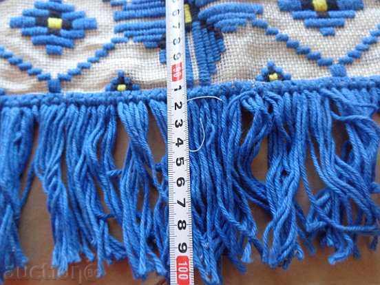 Old hand-woven wall bucket, carpet rug - 5 Old hand-woven wall bucket, carpet rug - 5