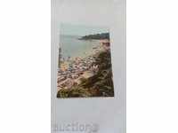 παραλία Καρτ ποστάλ Druzhba 1987