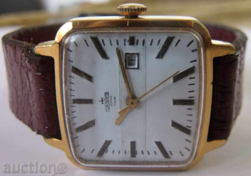 GOLDEN WATCH-CORNAVIN with price 69.99 BGN | € 35.79 GOLDEN WATCH-CORNAVIN with price 69.99 BGN | € 35.79