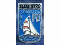 7130ССРР Olympic Flag Sailing Racing TallinnMoskva