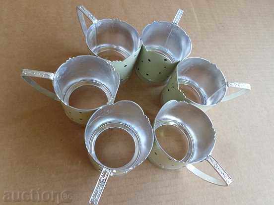 Serving from sub-stunts 6 cup of USSR with price 38.00 BGN | € 19.43