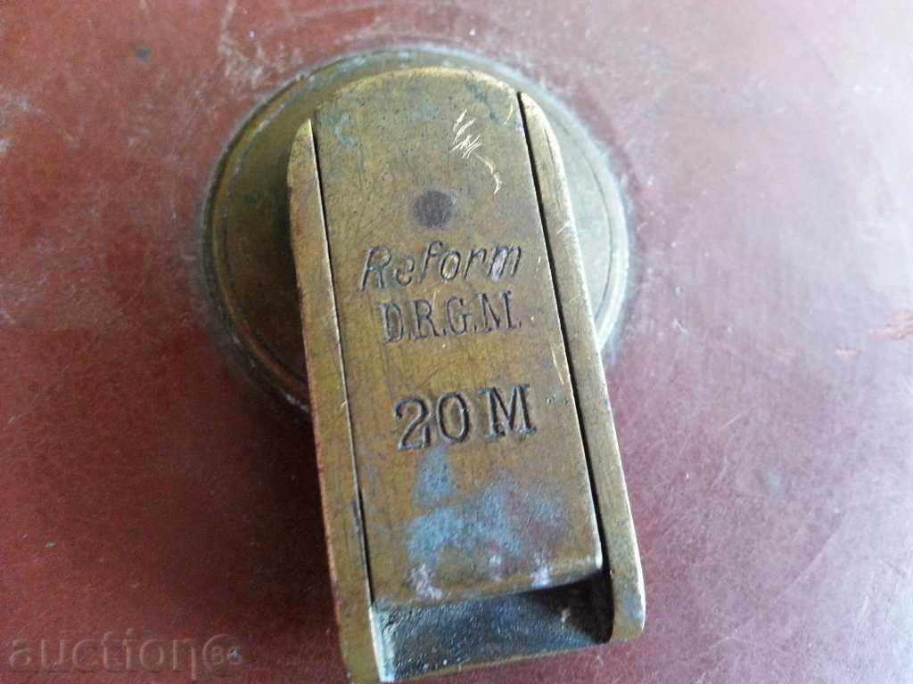 Licitație Old piele Germană Ruletă Al treilea Reich WW2