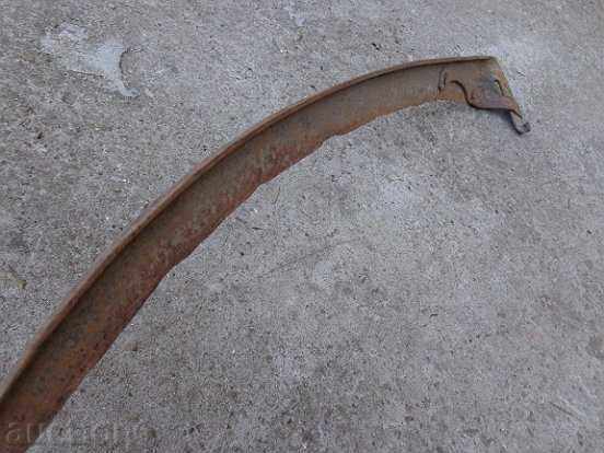 Delivery of Old hand-forged mowing hair, wrought iron