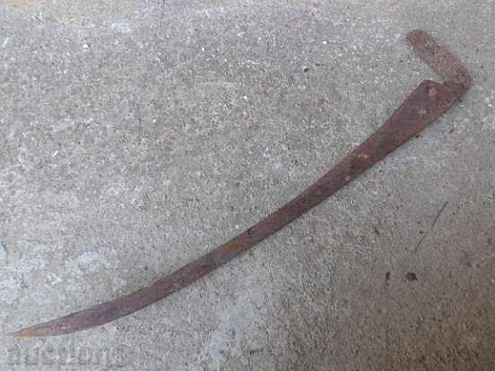 Delivery of Old hand-forged mowing hair, wrought iron Delivery of Old hand-forged mowing hair, wrought iron