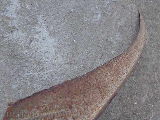 Old hand-forged mowing hair, wrought iron - 7 Old hand-forged mowing hair, wrought iron - 7