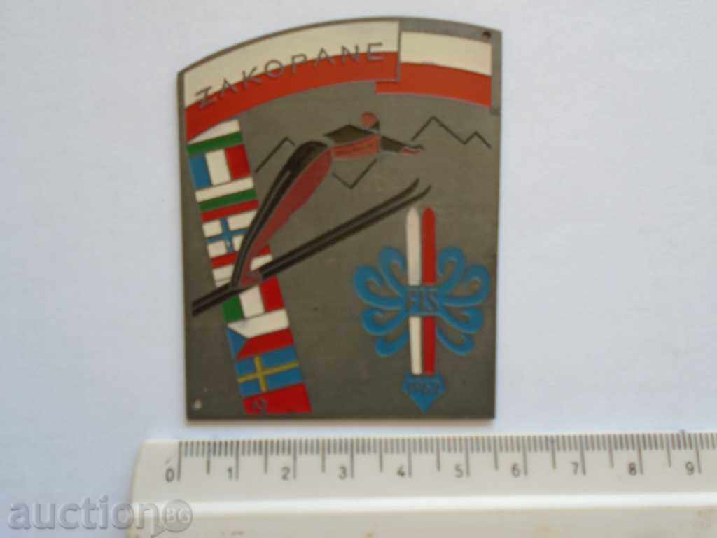 1962 - MEDAL WORLD OF SKI IN "ZAKOPANE" - 5