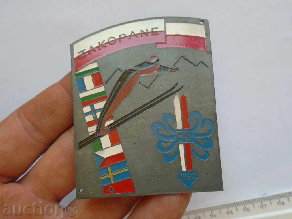1962 - MEDAL WORLD OF SKI IN "ZAKOPANE" - 6