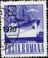 Kleymovana μάρκα πλοίων το 1967 στη Ρουμανία