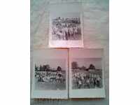 Παρτίδα παλιές φωτογραφίες της καρότσια βόδια παίρνει φτυάρια 1939