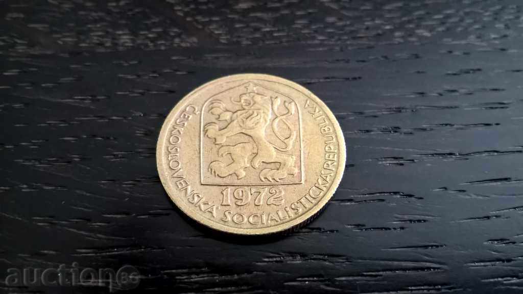 Delivery of Coin - Czechoslovakia - 20 halls 1972 Delivery of Coin - Czechoslovakia - 20 halls 1972