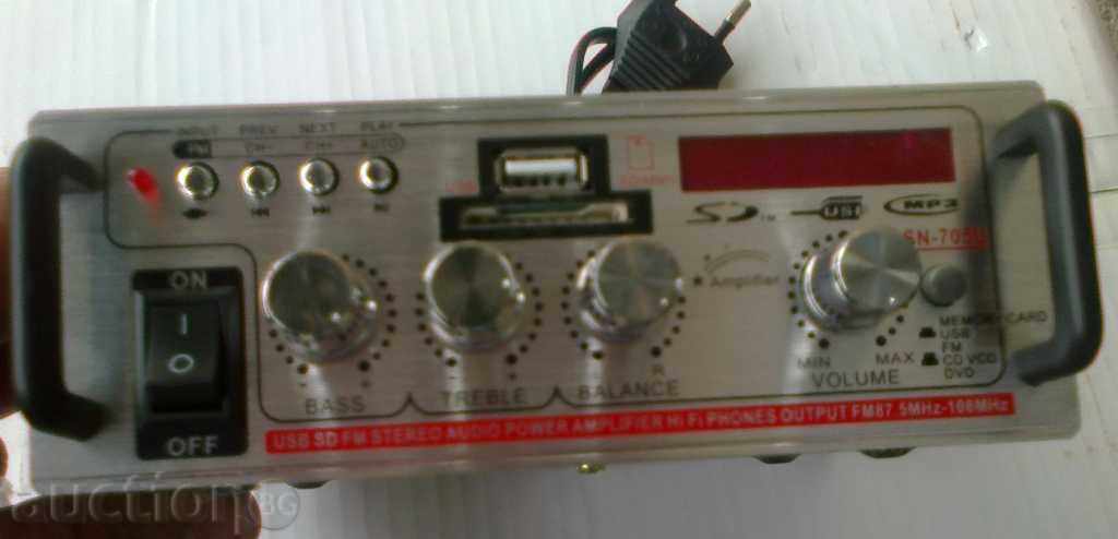 Licitație Amplificator audio / Home amplificator / UKC SN-705U Licitație Amplificator audio / Home amplificator / UKC SN-705U