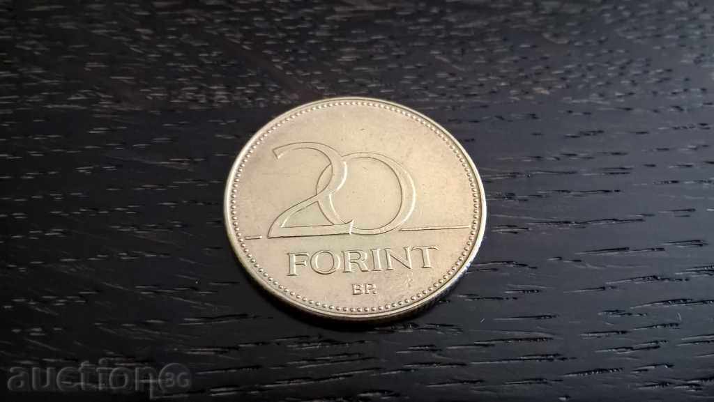 Coin - Hungary - 20 forints | 1994 with price 0.60 BGN | € 0.31 Coin - Hungary - 20 forints | 1994 with price 0.60 BGN | € 0.31