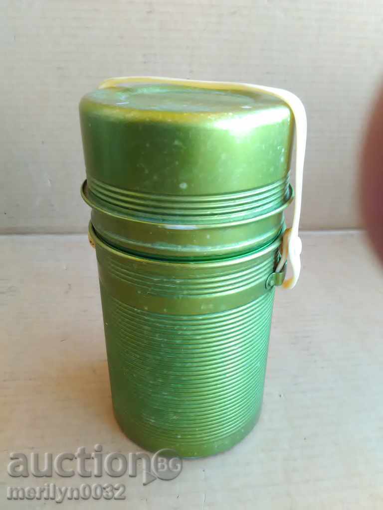 Old thermos, ketch, bottle, bottle, bottle of salt - 6 Old thermos, ketch, bottle, bottle, bottle of salt - 6