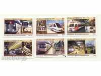 Чисти  марки  Влакове  2008 от Куба