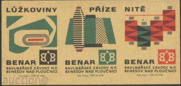 3 etichete matchbox din Cehoslovacia Lot 1613