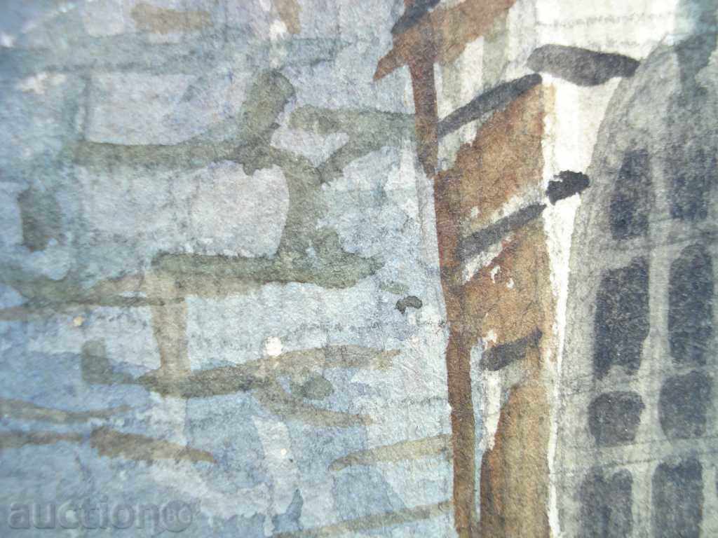 Delivery of 1044 Unknown author scenography interior watercolor P35 / 45 cm