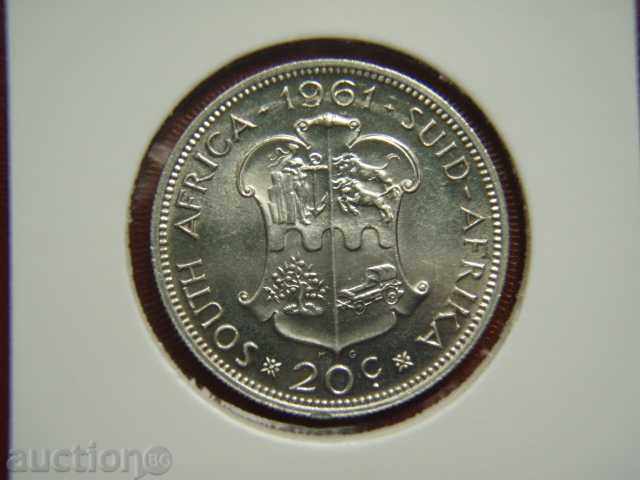 20 Cents 1961 South Africa (South Africa) - Unc