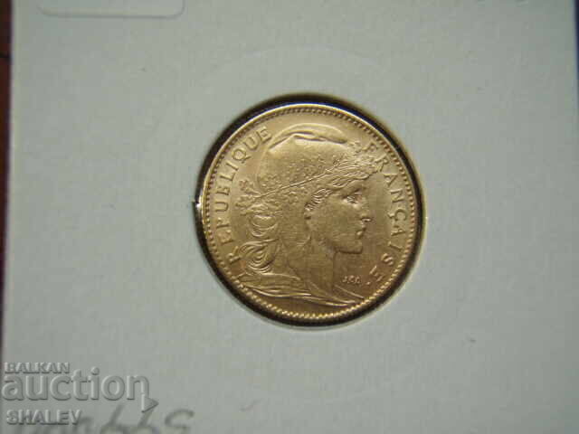 10 Francs 1909 France - AU (Gold) - 6 10 Francs 1909 France - AU (Gold) - 6