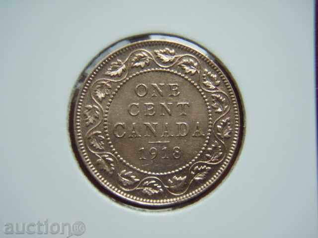 1 Cent 1918 Canada (1 цент Канада) - AU