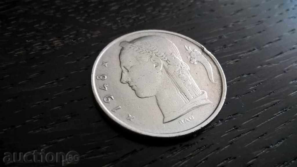 Auction  Coin - Belgium - 5 francs | 1948