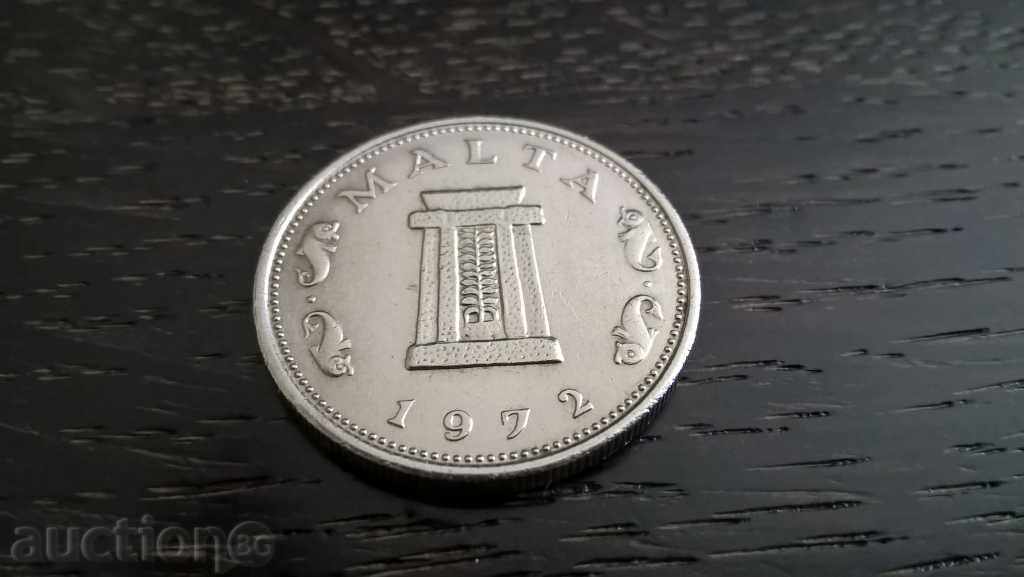 Delivery of Coin - Malta - 5 cents | 1972 Delivery of Coin - Malta - 5 cents | 1972