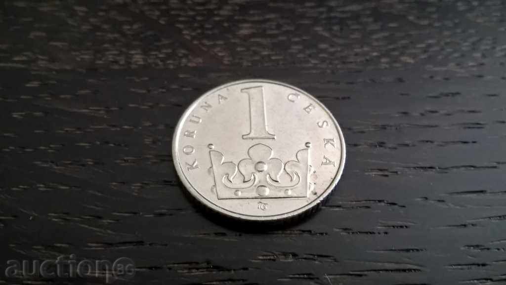 Coin - Czech Republic - 1 Krona 1993 with price 0.65 BGN | € 0.33 Coin - Czech Republic - 1 Krona 1993 with price 0.65 BGN | € 0.33