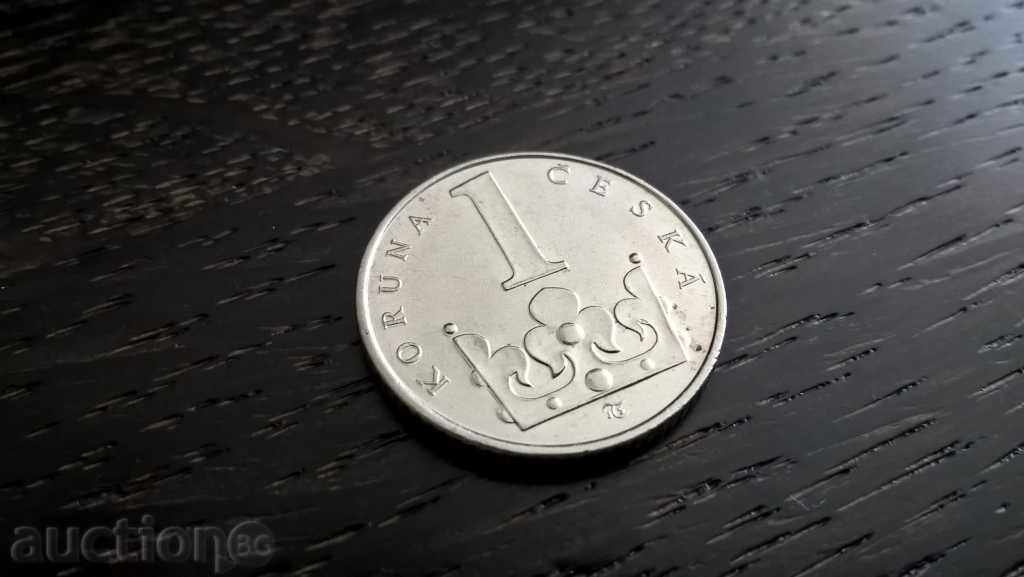 Coin - Czech Republic - 1 Krona 1993
