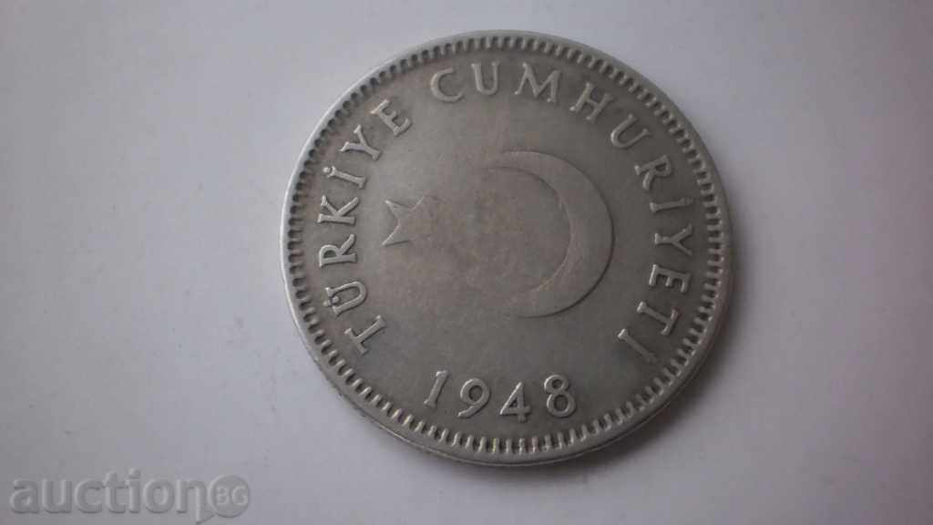 Turcia Argint 1 Pound 1948 Rare monede cu preț € 10.23 | 20.01 BGN Turcia Argint 1 Pound 1948 Rare monede cu preț € 10.23 | 20.01 BGN