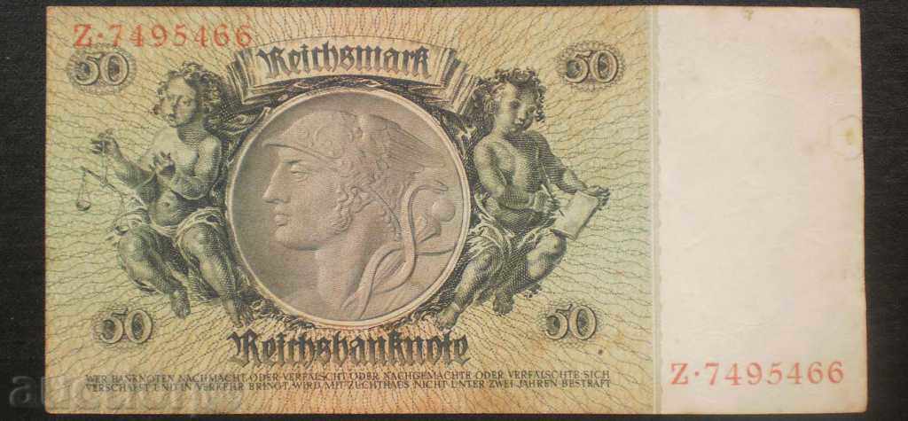 Bancnota GERMANIA 50 MAPK -1937g-XF-RARE cu preț € 12.78 | 25.00 BGN Bancnota GERMANIA 50 MAPK -1937g-XF-RARE cu preț € 12.78 | 25.00 BGN