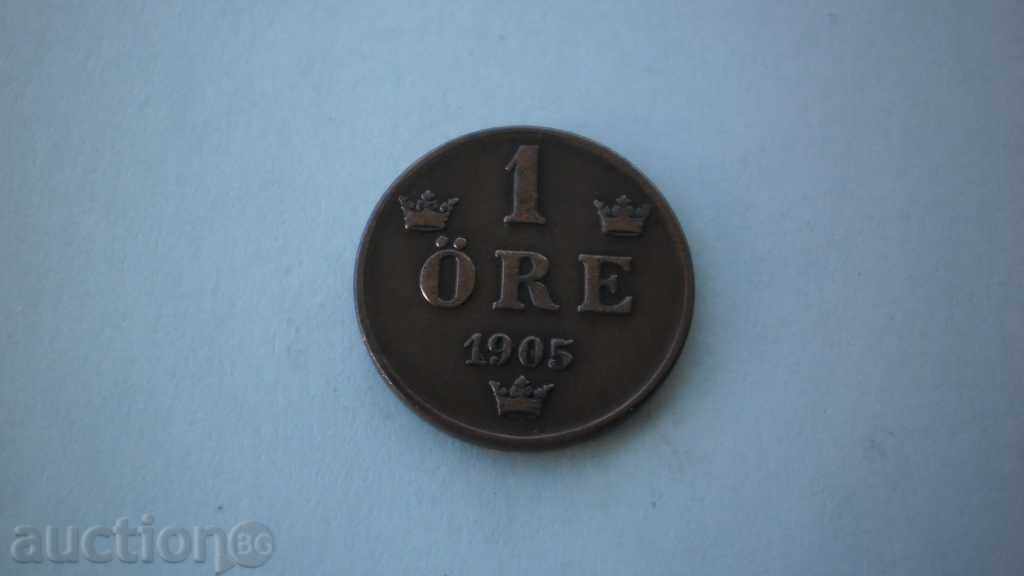 1 Öre 1905 Σουηδία