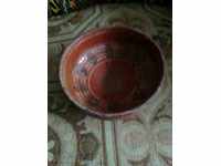 An old ceramic bowl