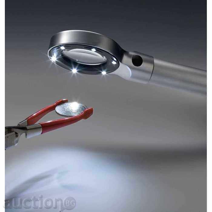 Livrarea Lupa "Leuchtturm" LED 3.2x cu lumină (3295).