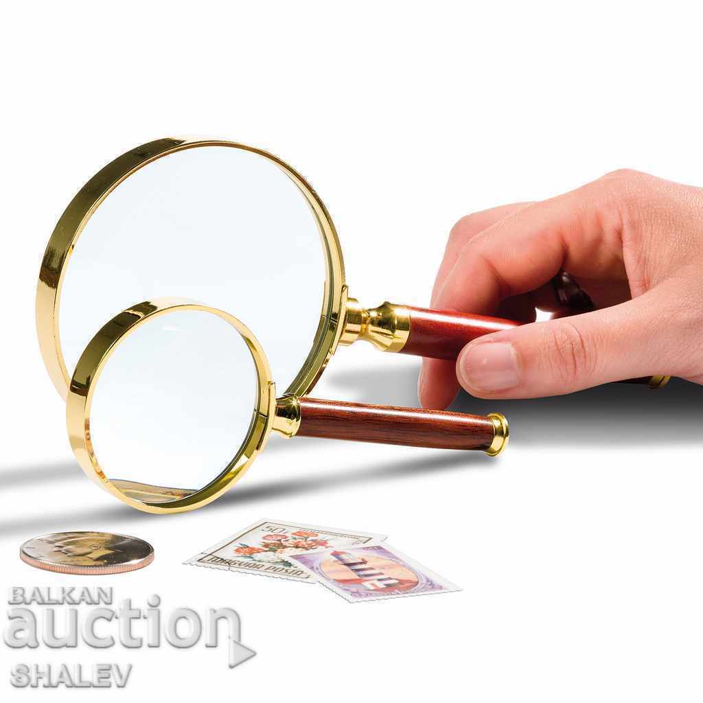"Leuchtturm" 3x Magnifying Glass with Wooden Handle (1399) with price 26.89 BGN | € 13.75 "Leuchtturm" 3x Magnifying Glass with Wooden Handle (1399) with price 26.89 BGN | € 13.75