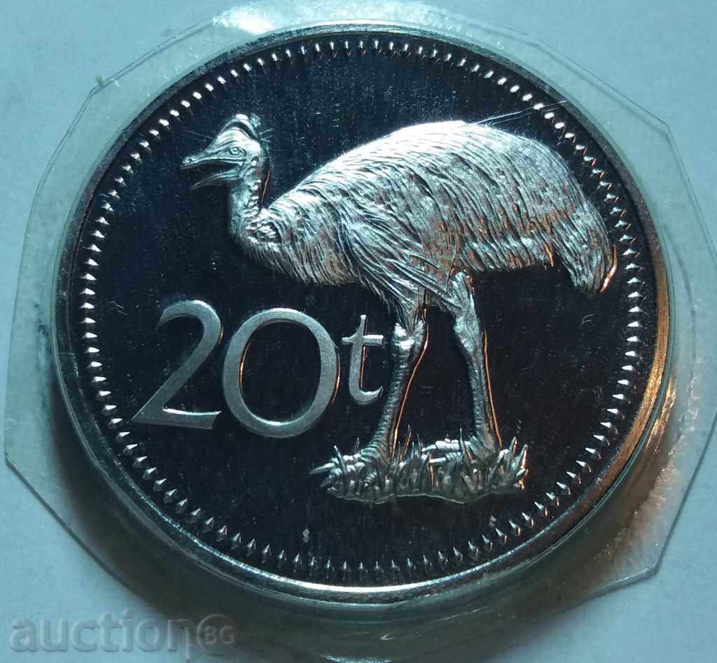 Papua New Guinea 1975 PROOF 4 coins - 5 Papua New Guinea 1975 PROOF 4 coins - 5