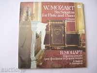Голяма  плоча - В. Моцарт - 6 сонати за флейта и пиано-албум