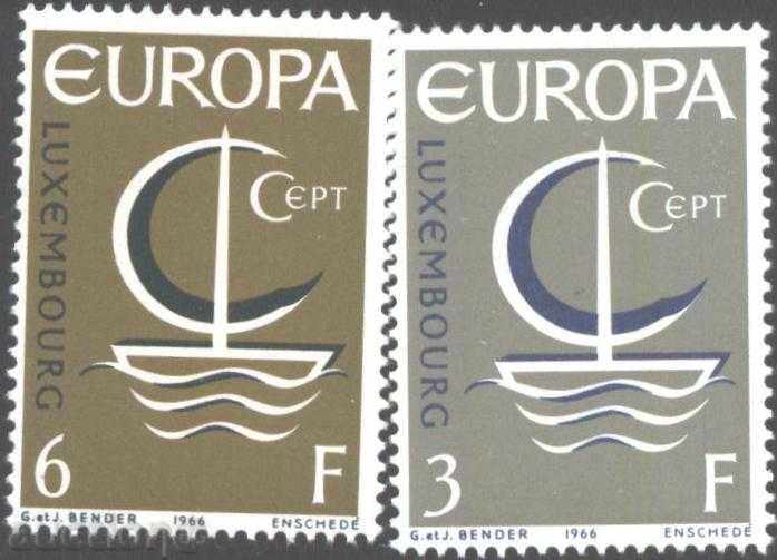 Чисти марки  Европа СЕПТ 1966  от Люксембург