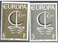 Чисти марки  Европа СЕПТ 1966  от Люксембург