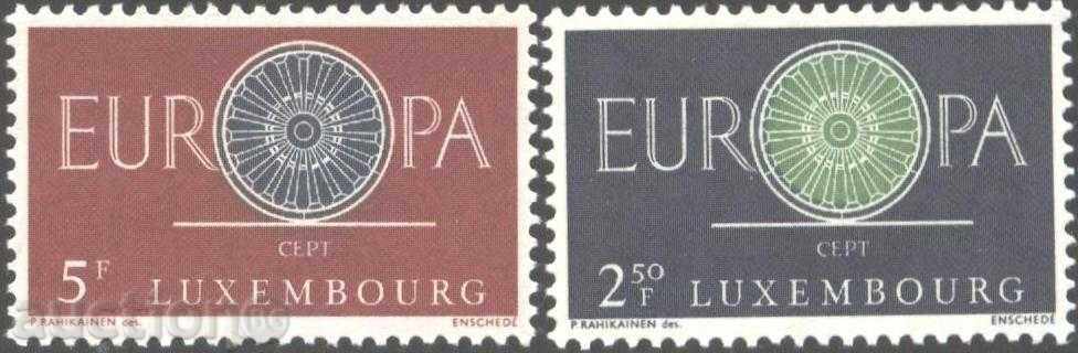 Pure Marks Europe SEPT 1960 from Luxembourg
