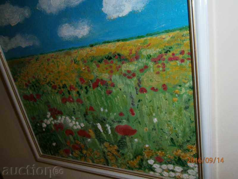 Picture - oil on canvas - Poppies - Hriska Panteva - 5 Picture - oil on canvas - Poppies - Hriska Panteva - 5